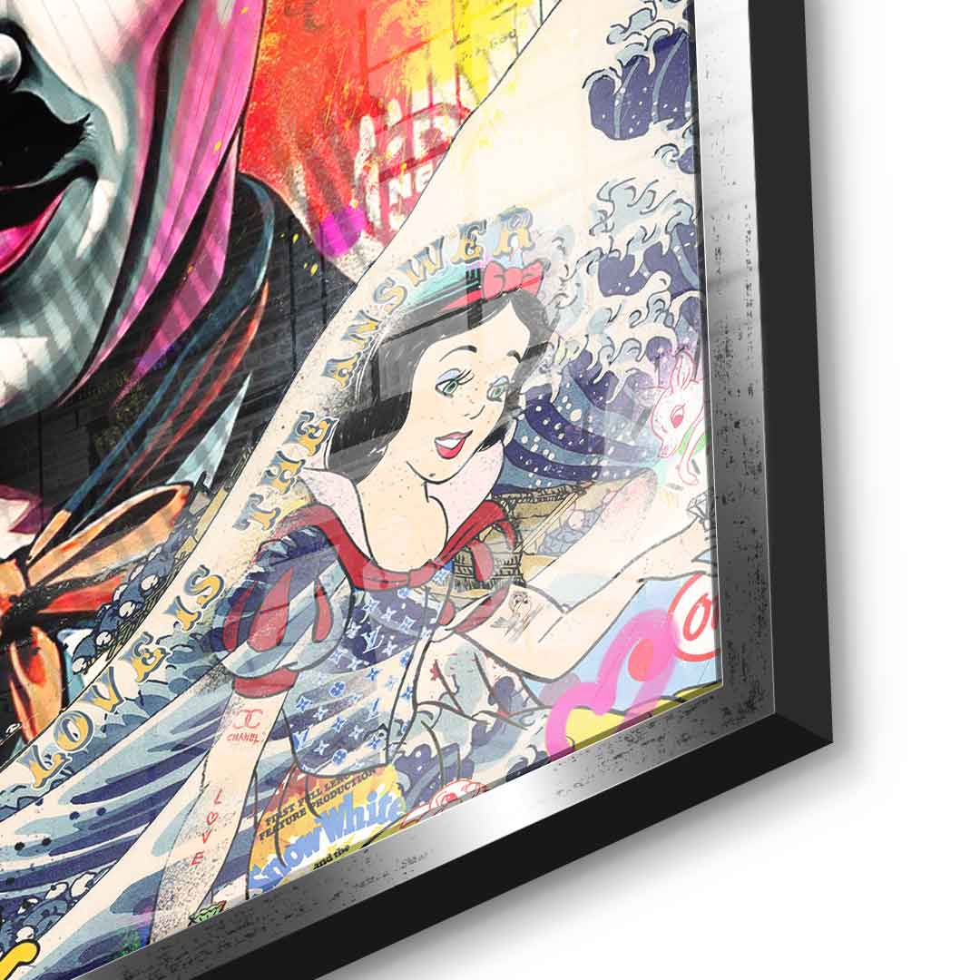 Chaplin Collage - Acrylic glass