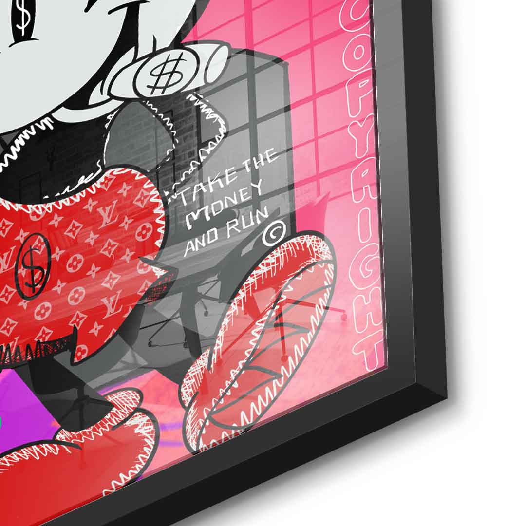 Charlie Chaplin - Acrylglas