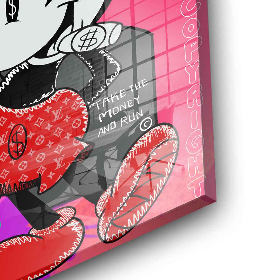 Charlie Chaplin - Acrylic glass