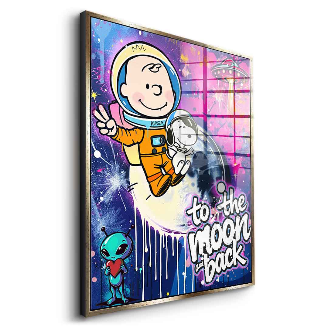 Charlie Snoopy - Acrylglas
