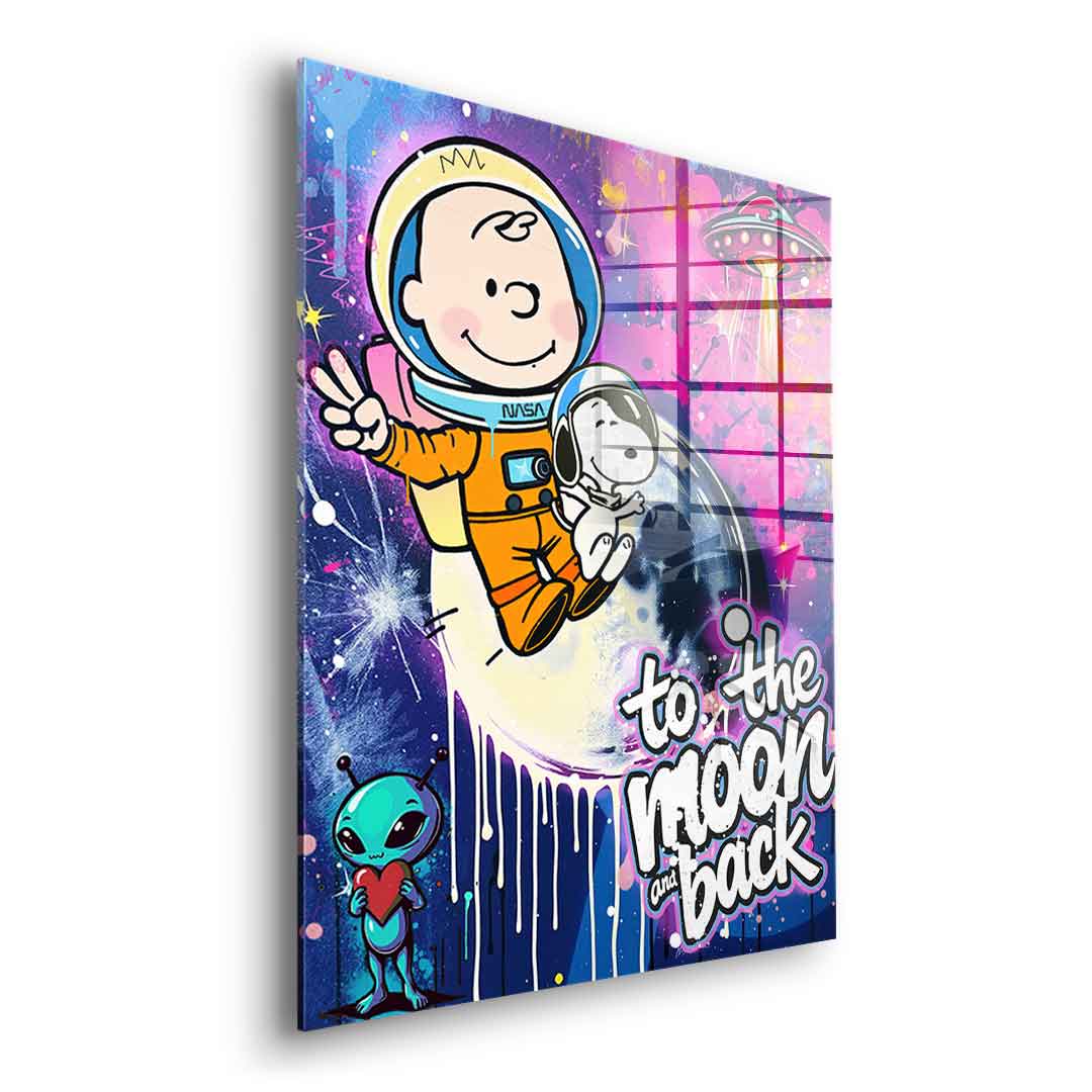 Charlie Snoopy - Acrylglas