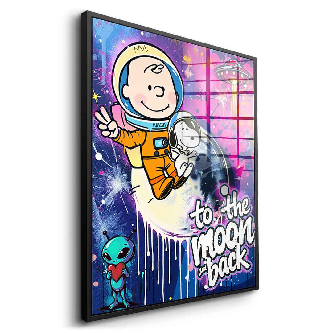 Charlie Snoopy - Acrylglas