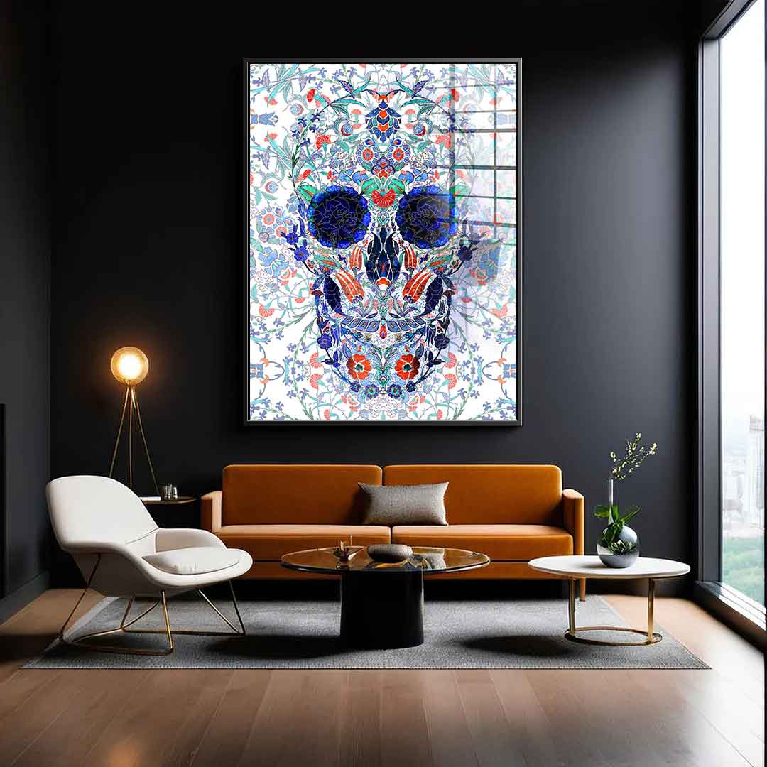 Chini Skull - Acrylglas