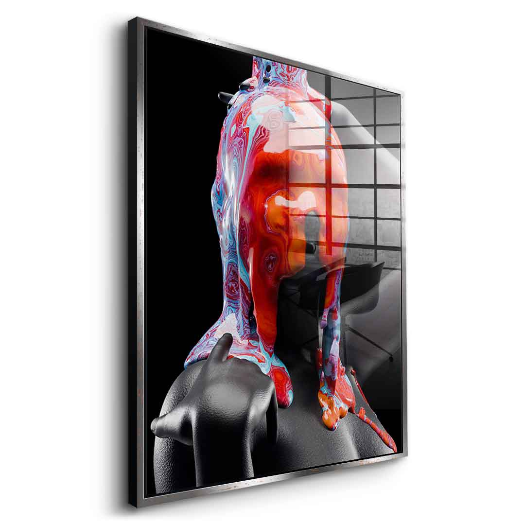 Chromatic Cascade - Acrylic glass