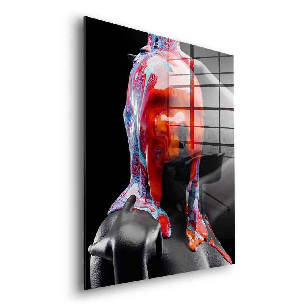 Chromatic Cascade - Acrylic glass