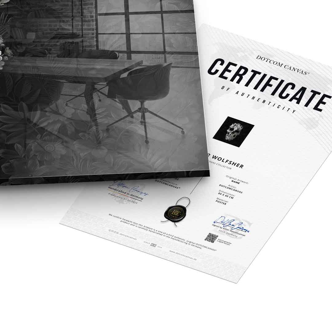 Chrome Skull - Acrylglas