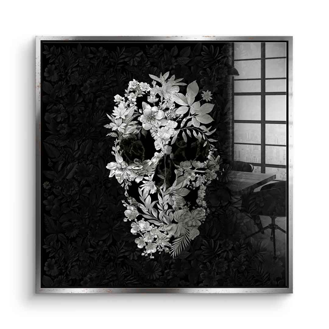 Chrome Skull - Acrylglas