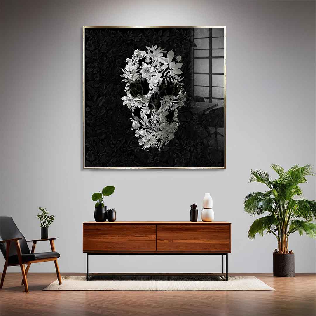 Chrome Skull - Acrylglas