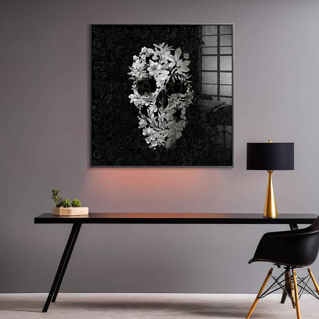 Chrome Skull - Acrylglas