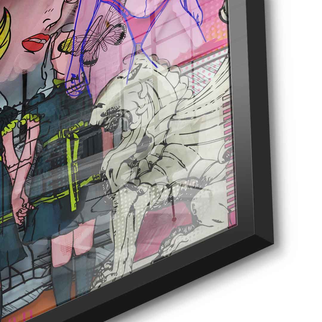 Chronical of Contrast - acrylic glass