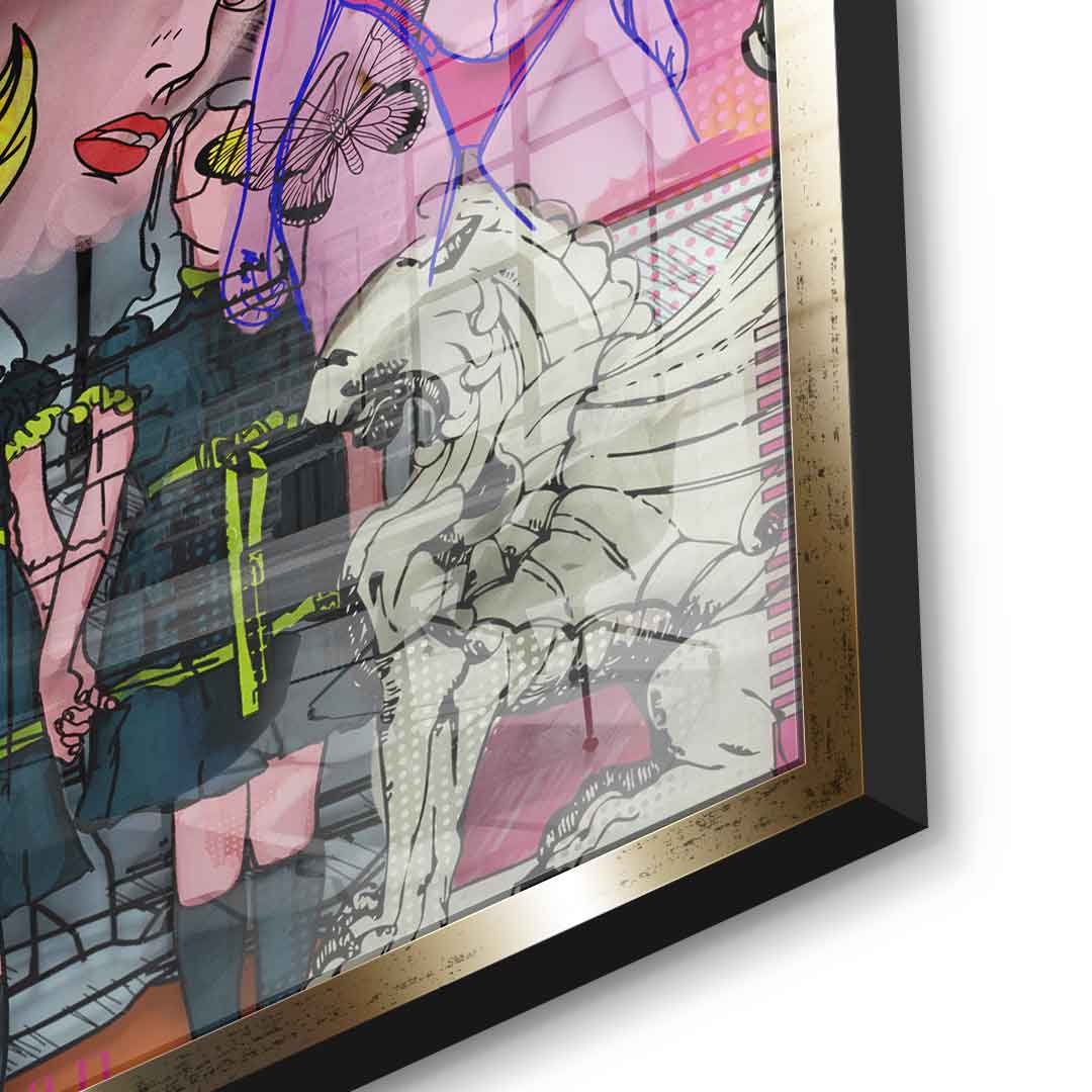 Chronical of Contrast - acrylic glass