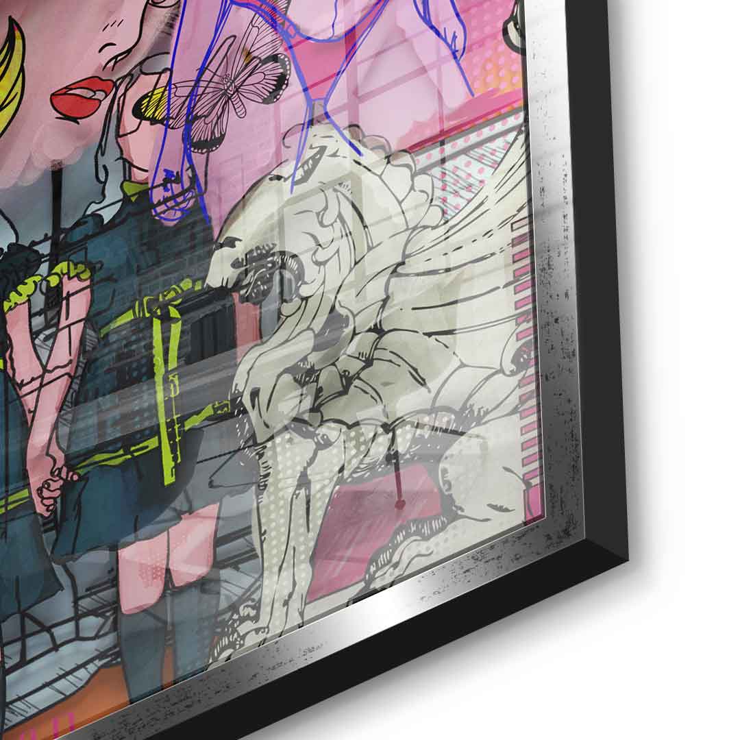 Chronical of Contrast - acrylic glass