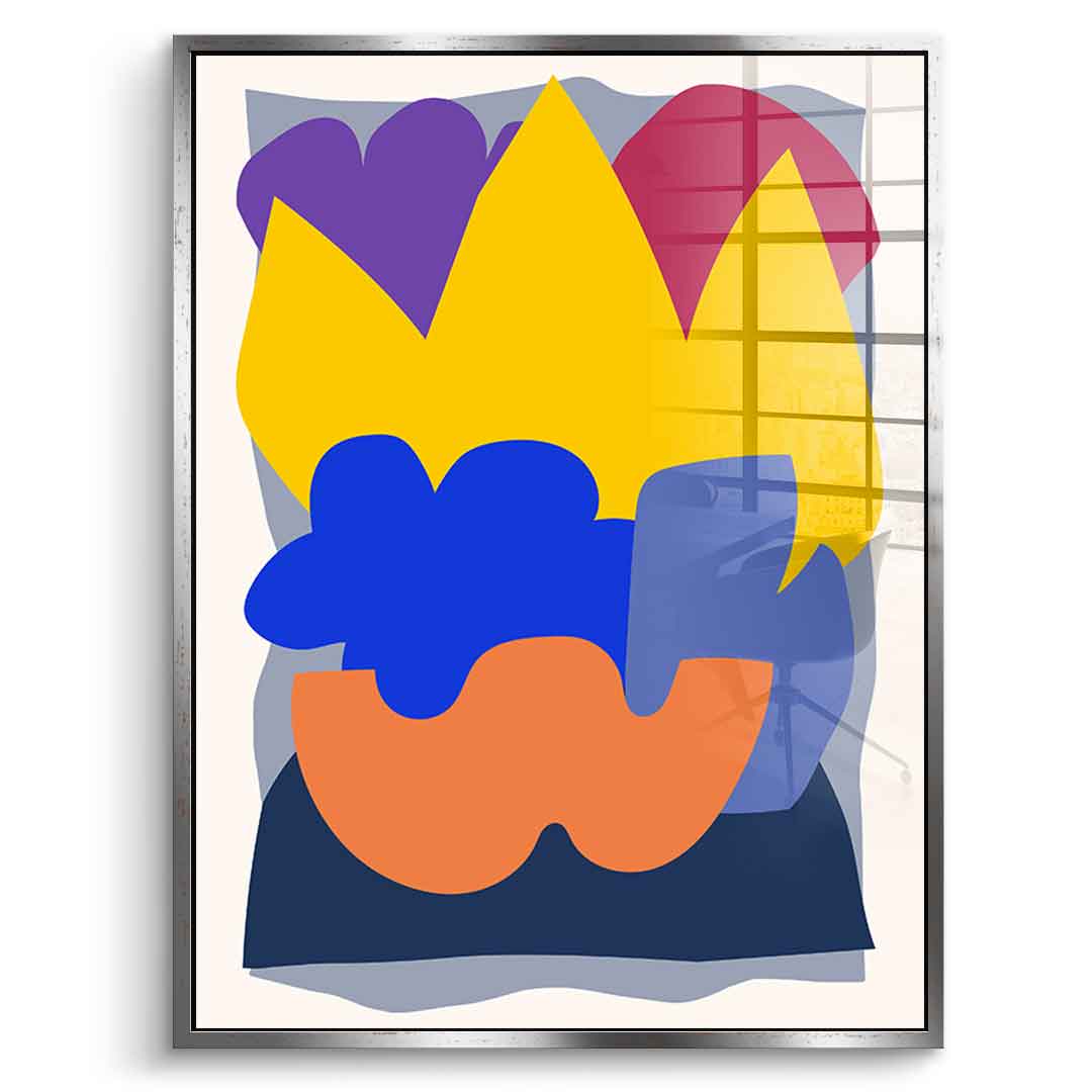 Colorful Splash 2 - Acrylic glass