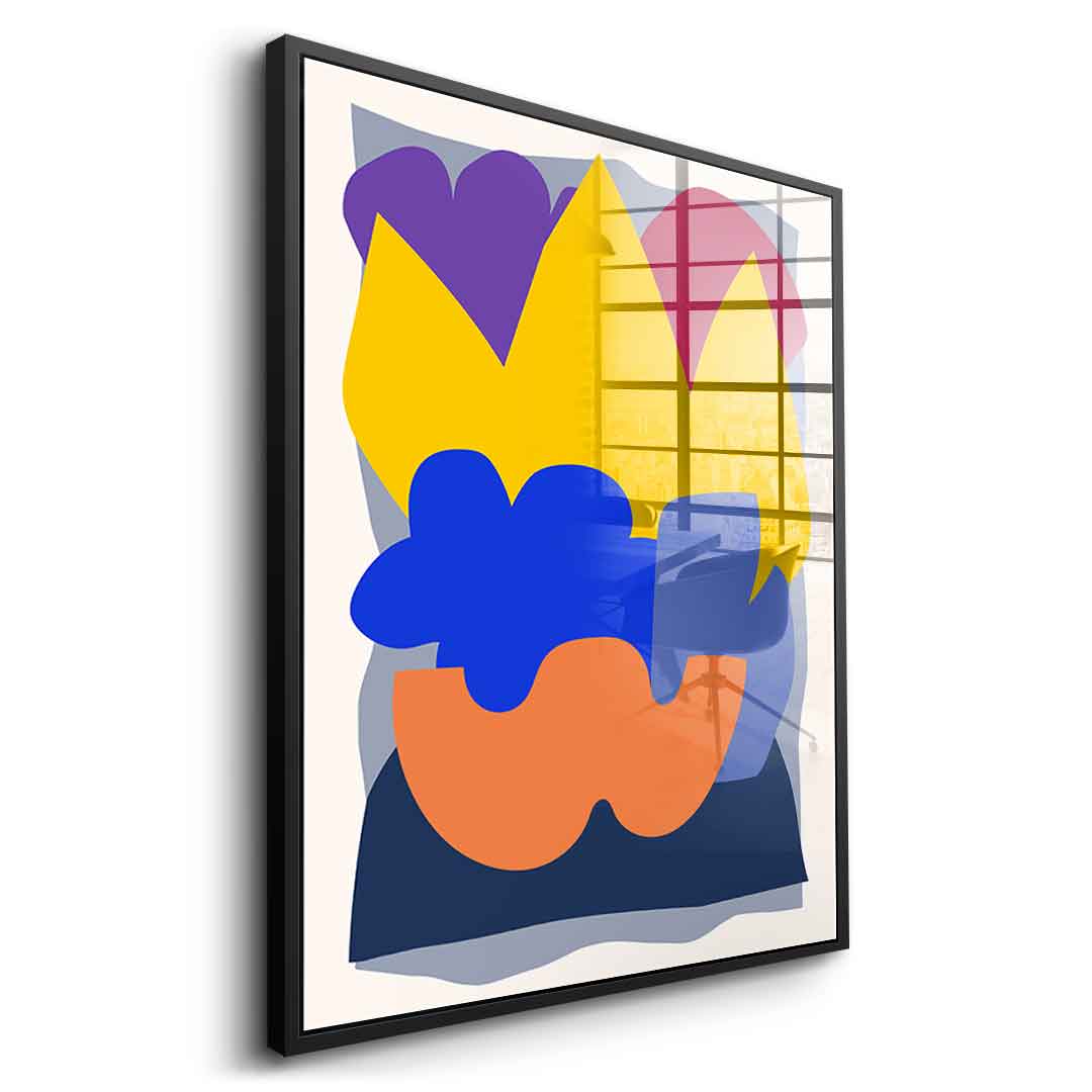 Colorful Splash 2 - Acrylic glass