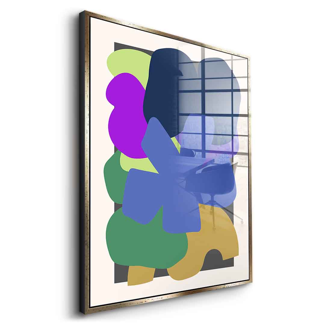 Colorful Splash - Acrylic glass