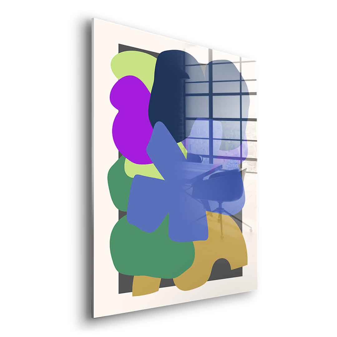 Colorful Splash - Acrylic glass