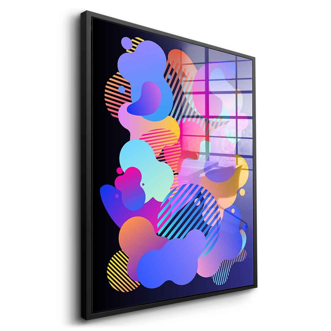 Colorful Splash - acrylic glass