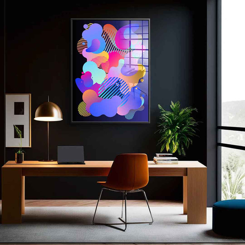 Colorful Splash - acrylic glass