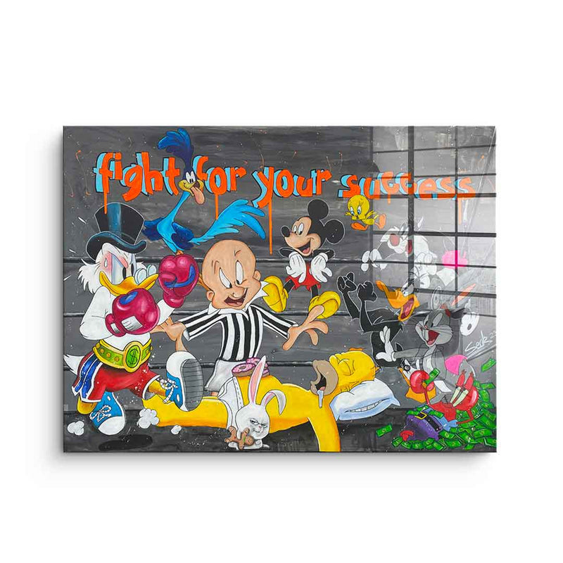 Fight for your success - acrylic glass