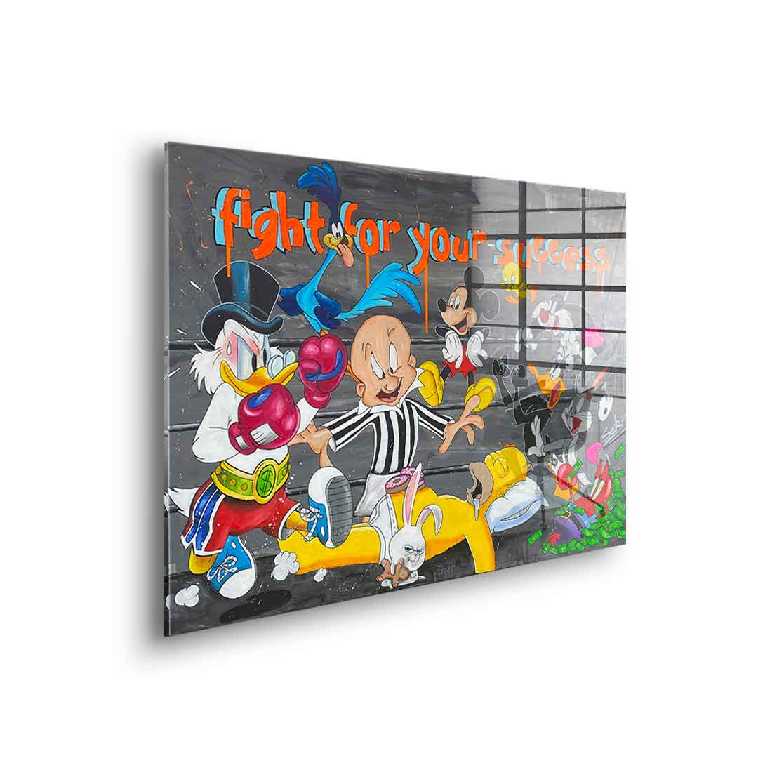 Fight for your success - acrylic glass