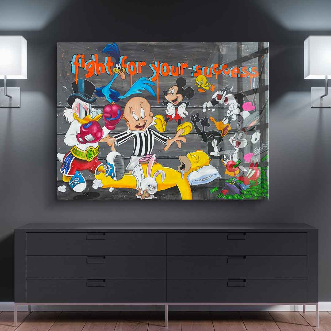 Fight for your success - Acrylglas