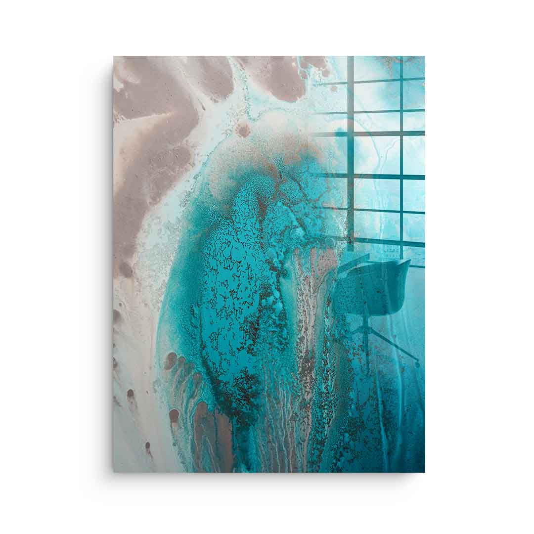 Coral Sea Flow 1 - Acrylglas