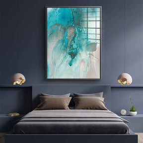Coral Sea Flow 2 - Acrylglas