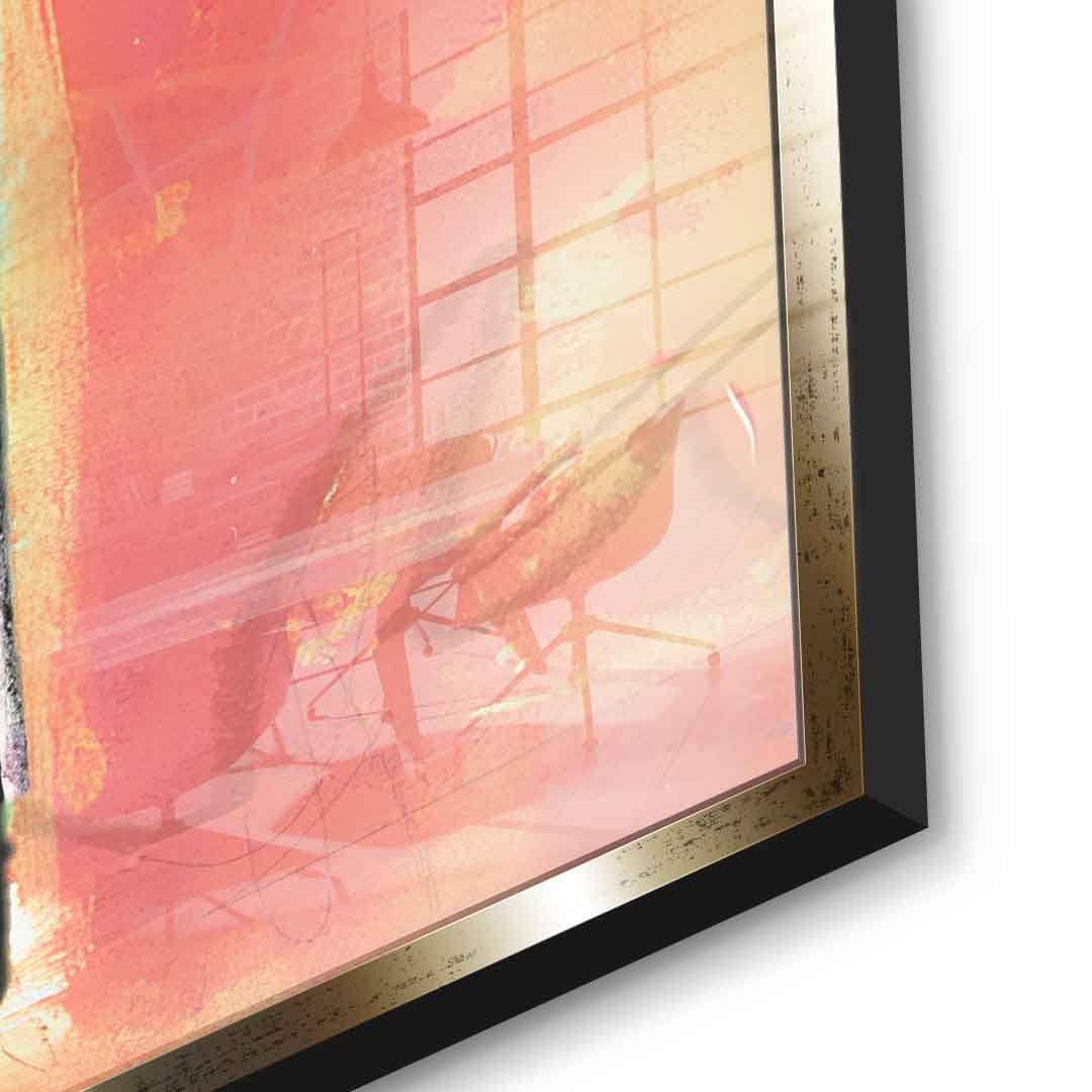 Cristal pink - Acrylic glass