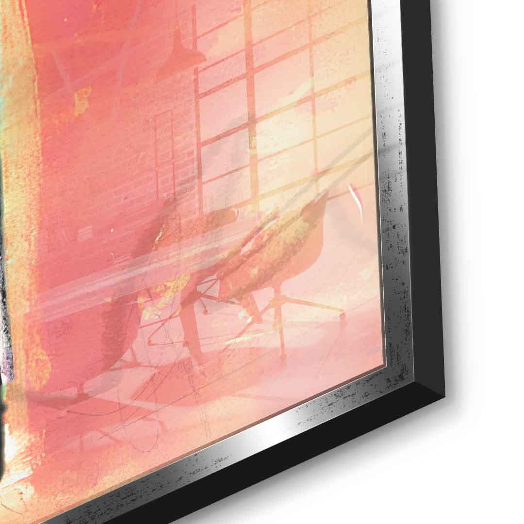 Cristal pink - Acrylic glass