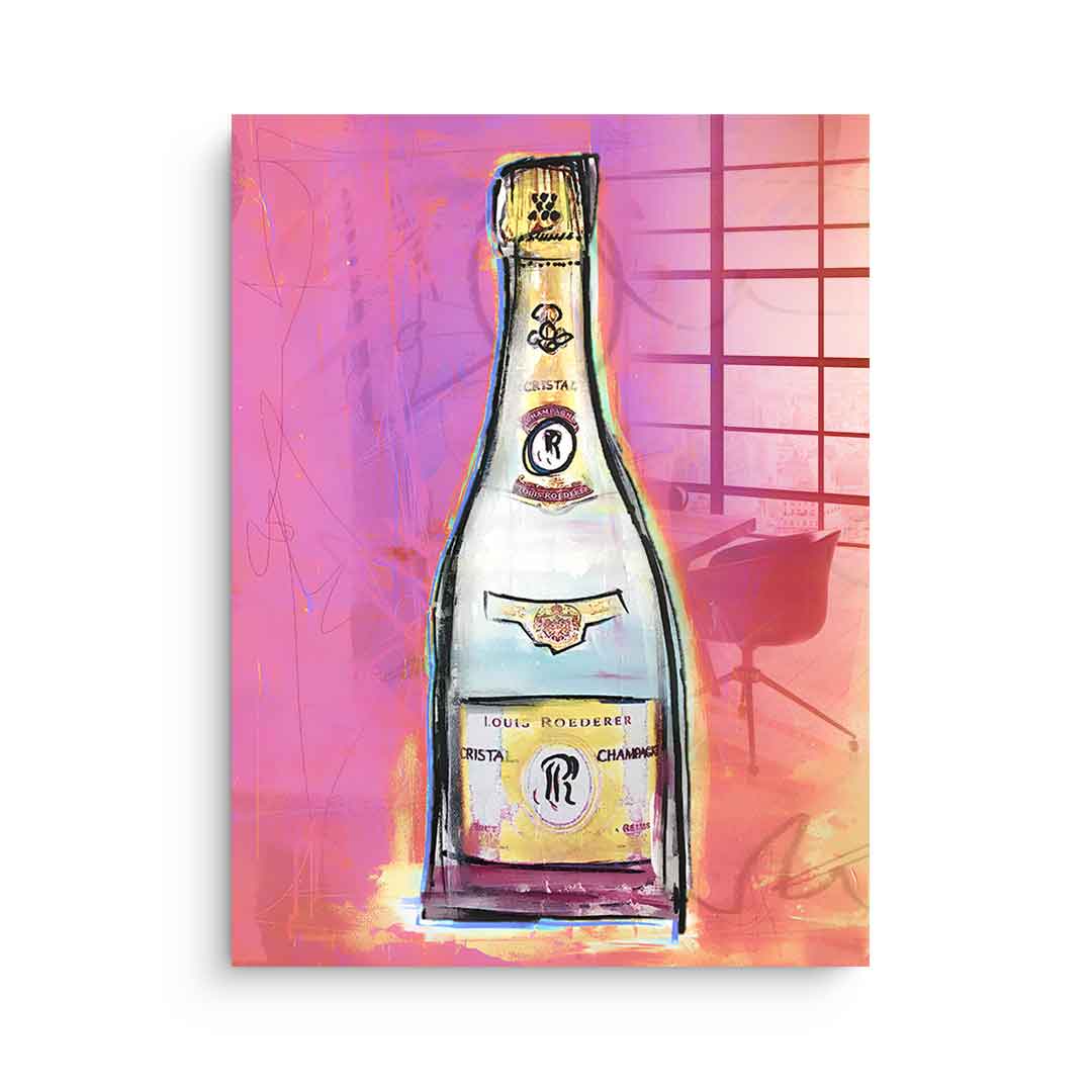 Cristal pink - Acrylic glass