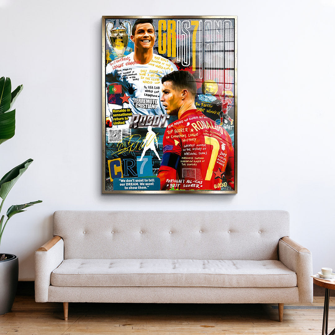 CR7 Style - Acrylic glass