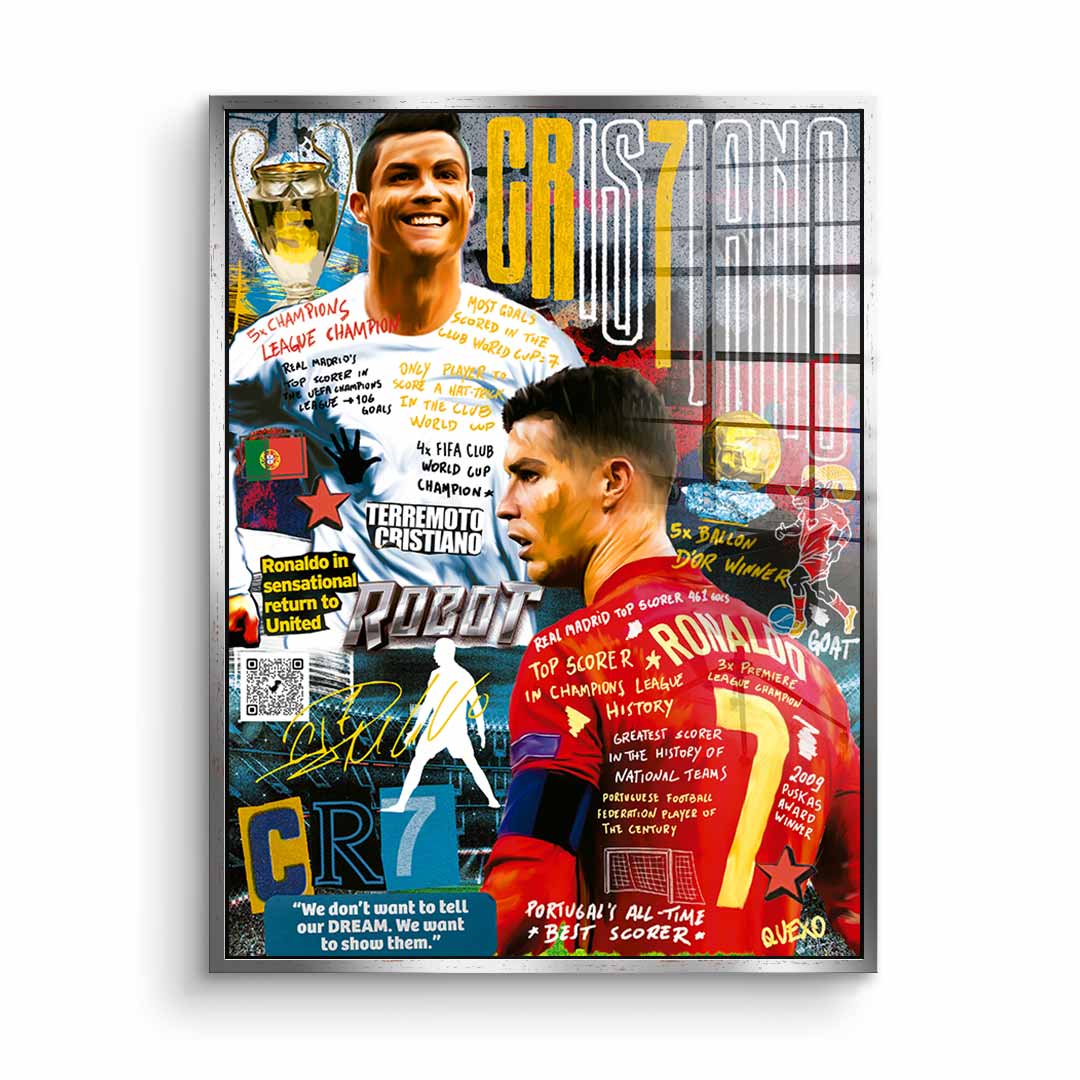 CR7 Style - Acrylic glass