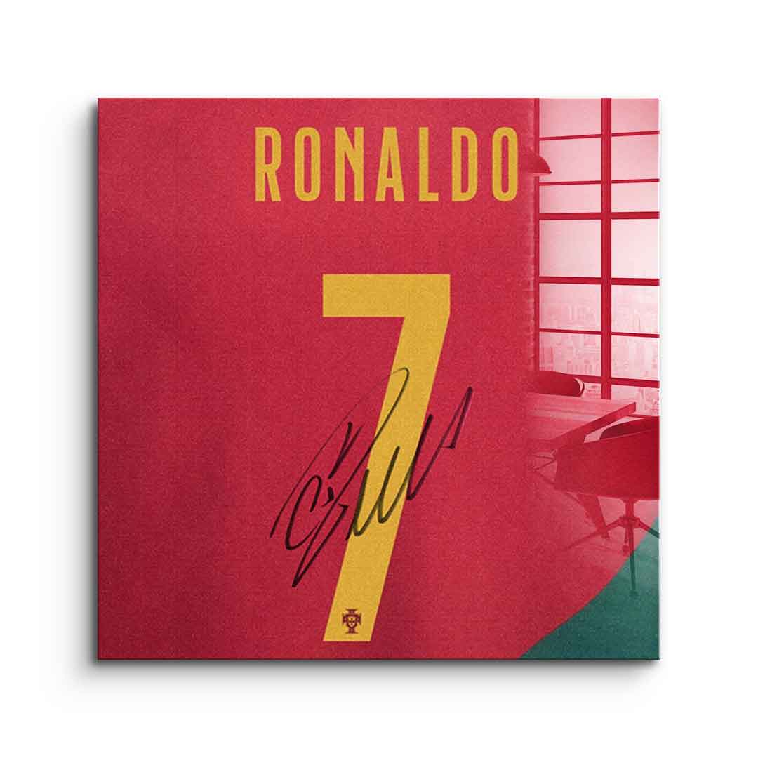 Ronaldo - Quadrat Edition - Acrylglas