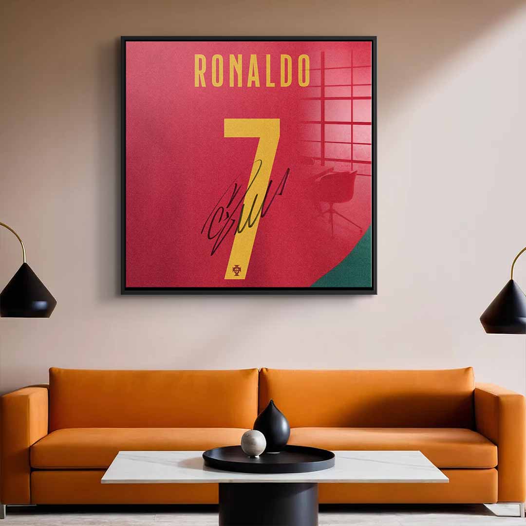 Ronaldo - Quadrat Edition - Acrylglas