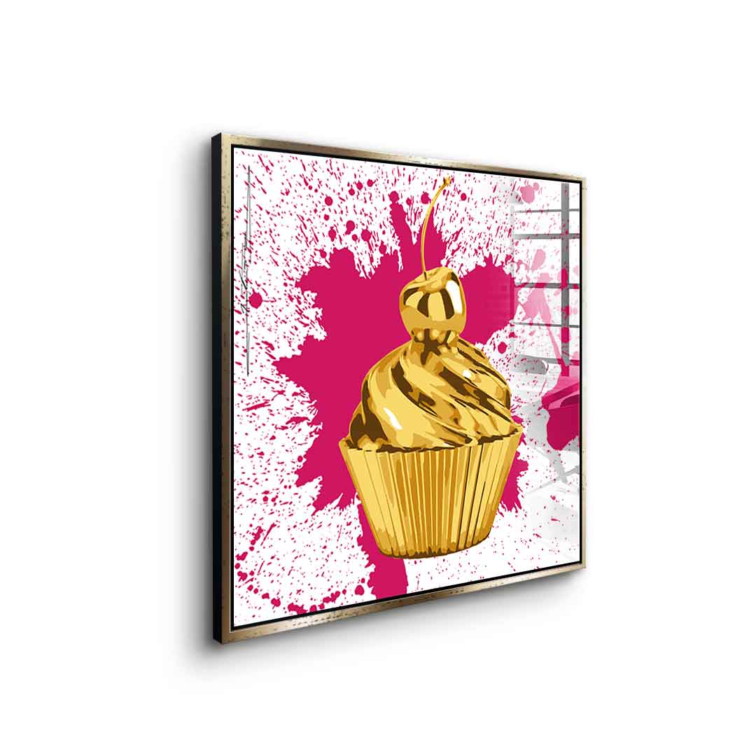 Cupcake Splash - Acrylglas