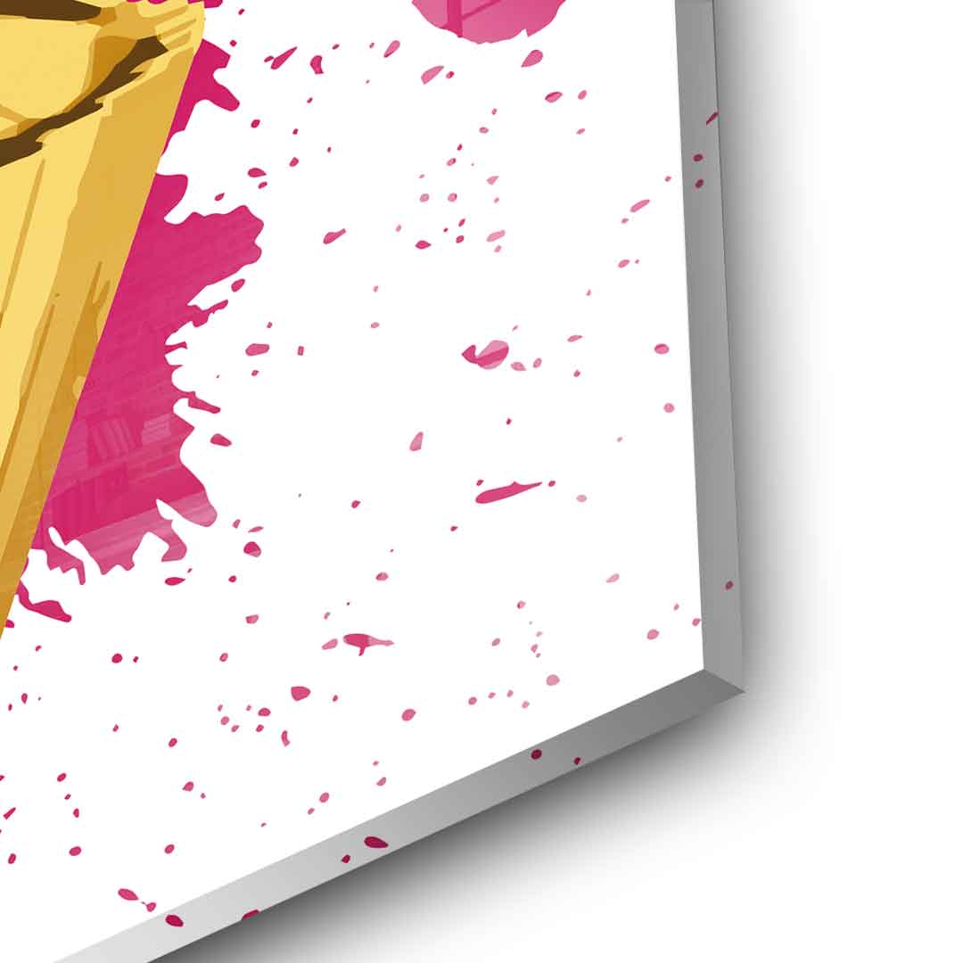 Cupcake Splash - Acrylglas