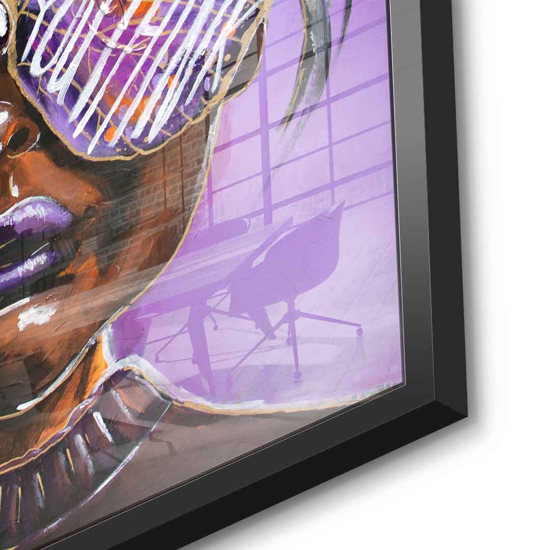 Cute but overthinking - Acrylglas