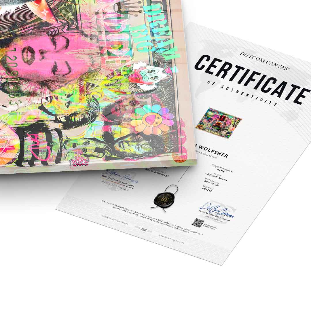 DREAM BIG - Acrylic glass