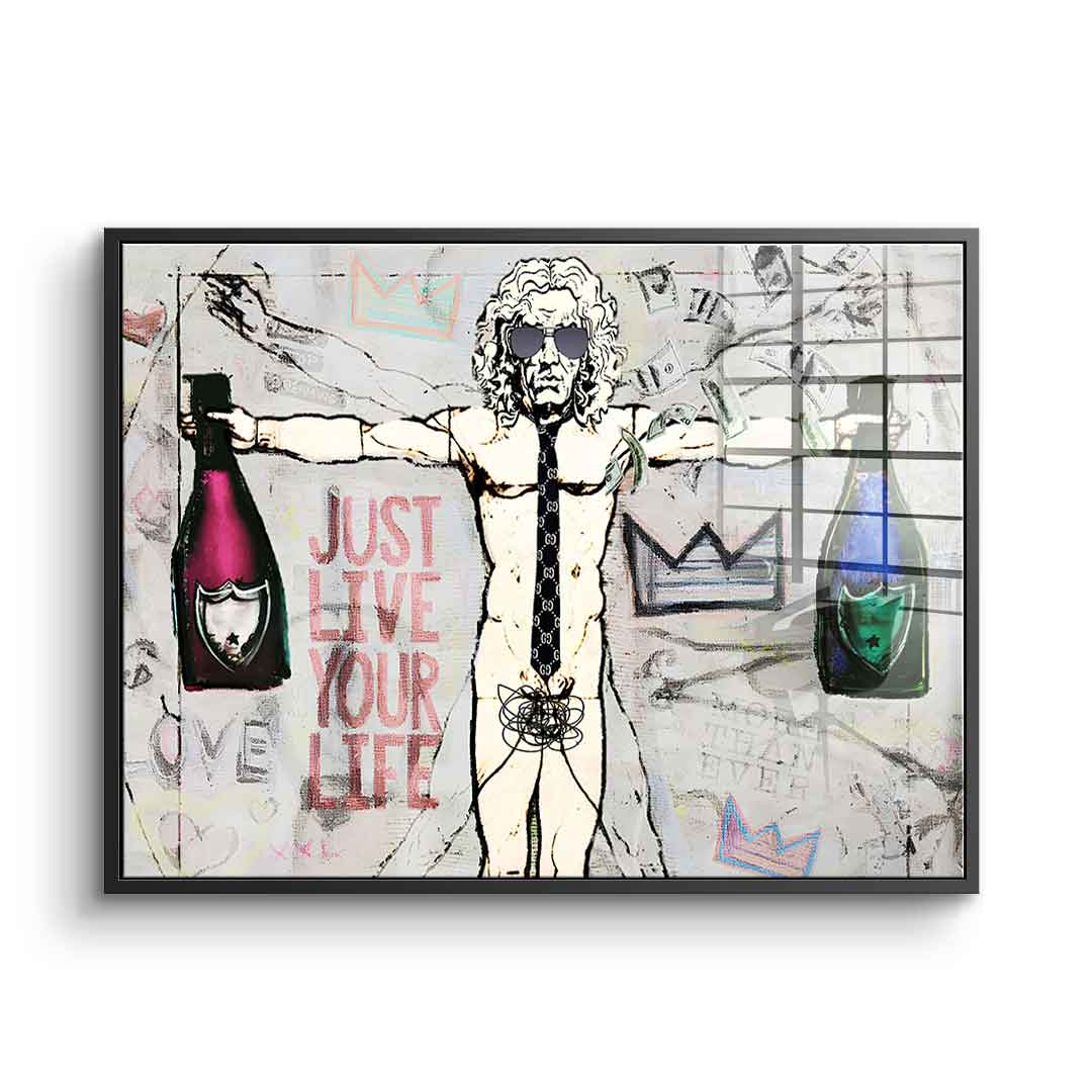 Da Vinci Life - Acrylic glass