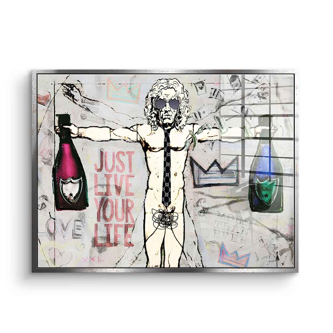 Da Vinci Life - Acrylic glass