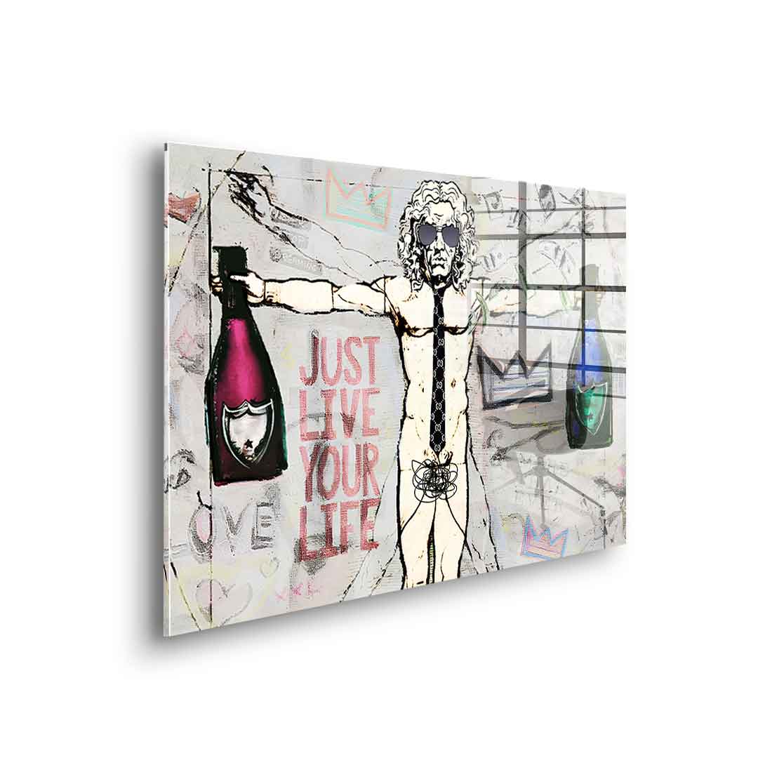 Da Vinci Life - Acrylglas