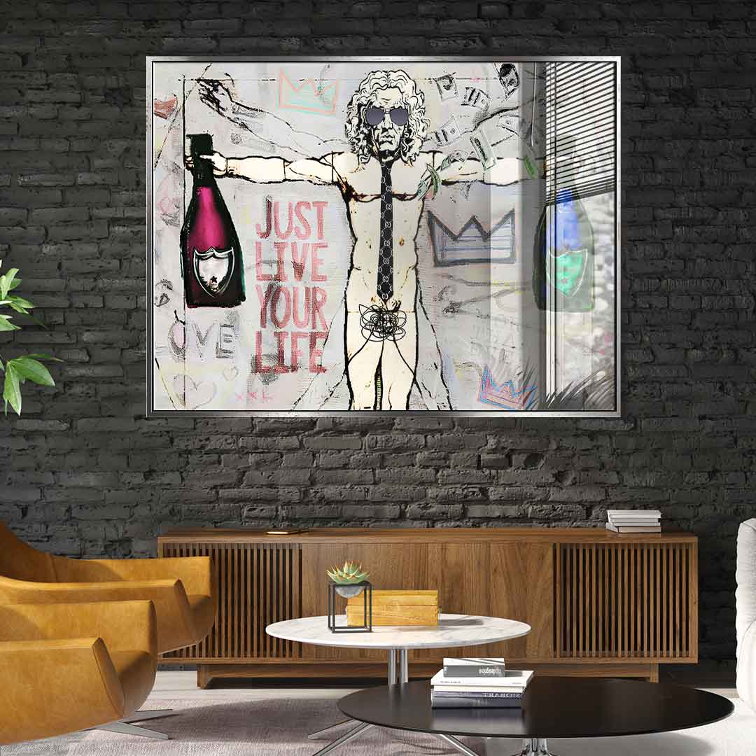 Da Vinci Life - Acrylglas