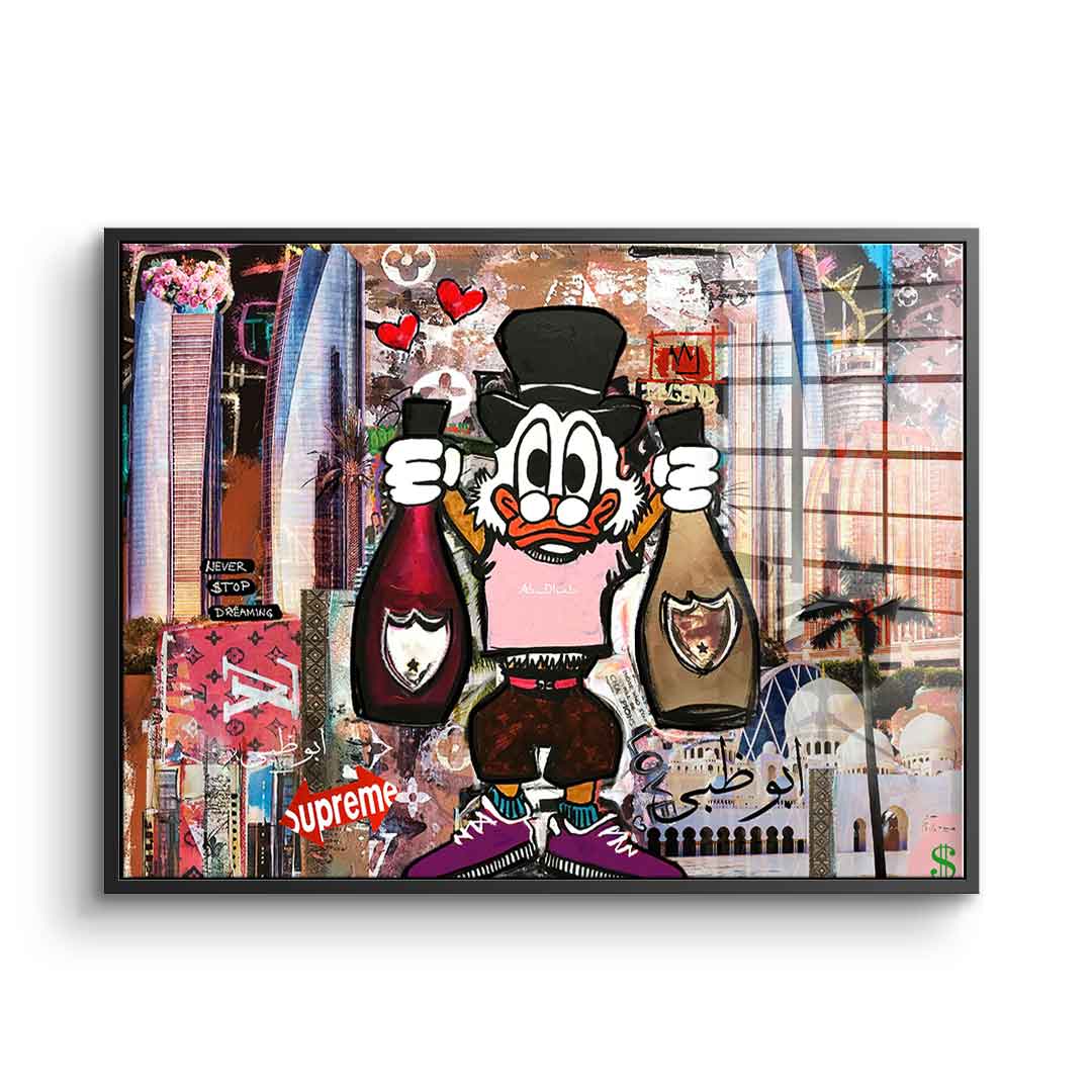 Dagobert Abu Dhabi - Acrylic glass