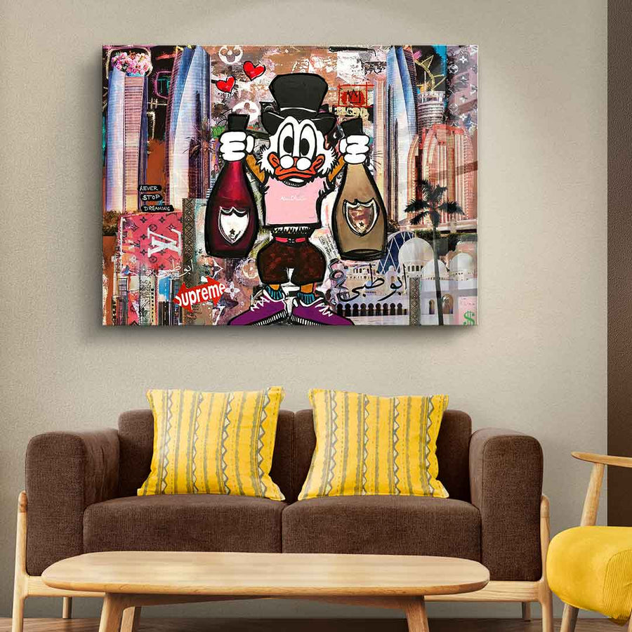 Dagobert Abu Dhabi - Acrylglas