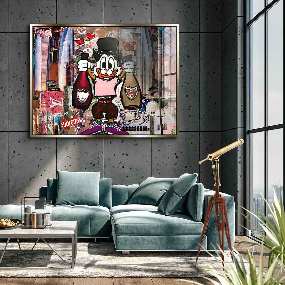 Dagobert Abu Dhabi - Acrylic glass