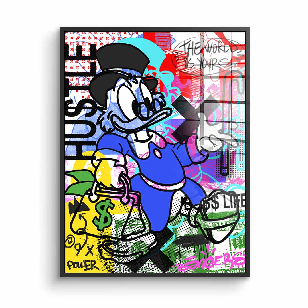 BO$$ LIFE - Acrylic glass