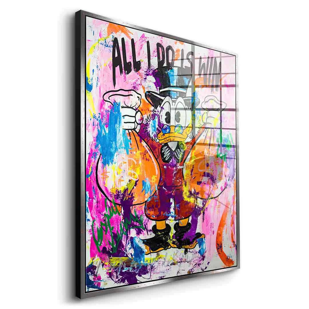 Money Bags Rules - Acrylic glass