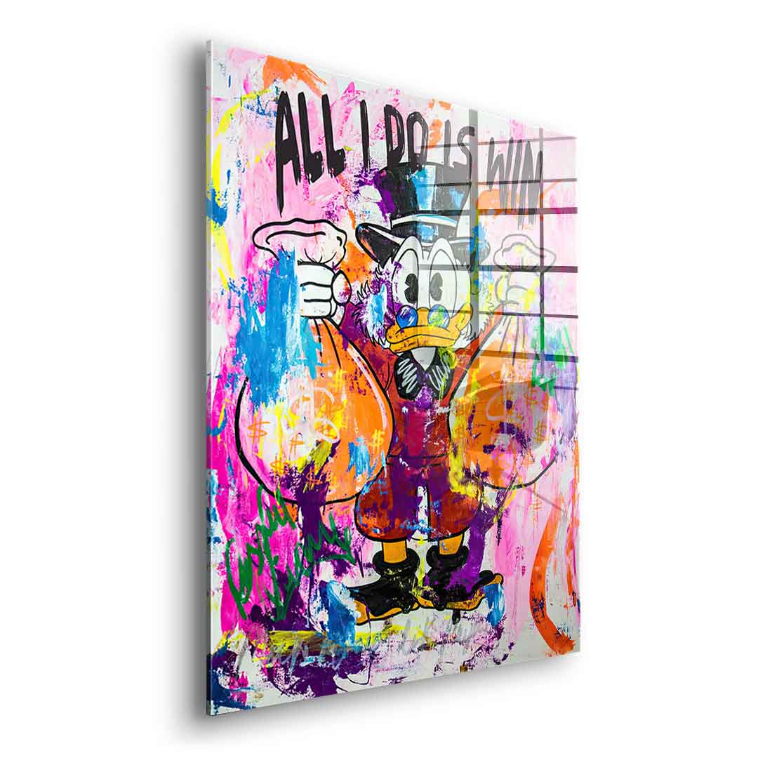 Money Bags Rules - Acrylic glass