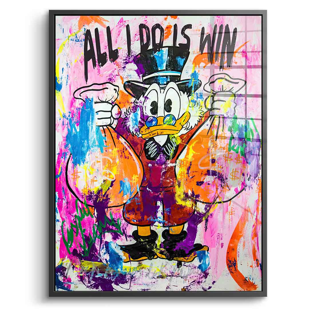 Money Bags Rules - Acrylic glass