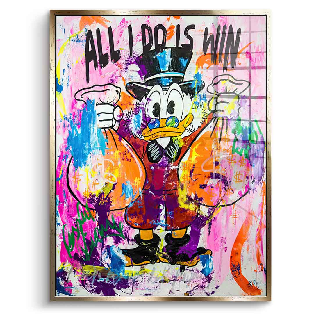 Money Bags Rules - Acrylic glass